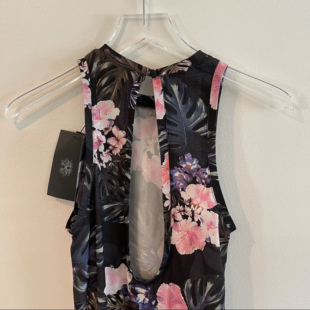THE FIFTH LABEL Dress Adore You Maxi Floral Trendy Slit  Extra Small NWT - Picture 11 of 12